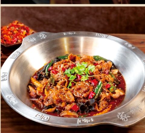 干锅牛肉片